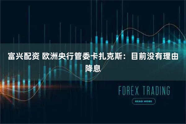 富兴配资 欧洲央行管委卡扎克斯：目前没有理由降息