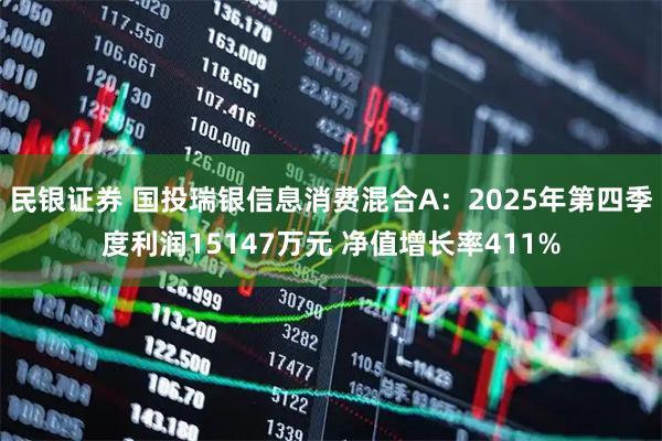 民银证券 国投瑞银信息消费混合A：2025年第四季度利润15147万元 净值增长率411%